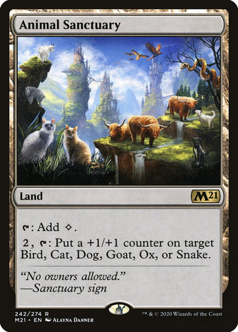 Animal Sanctuary [Core Set 2021] Magic: The Gathering