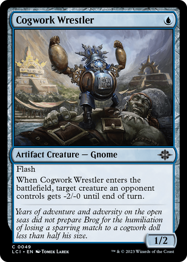 Cogwork Wrestler [The Lost Caverns of Ixalan] Magic: The Gathering