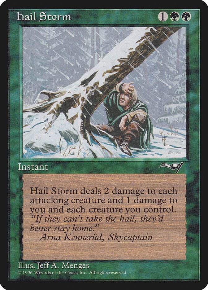 Hail Storm [Alliances] Magic: The Gathering
