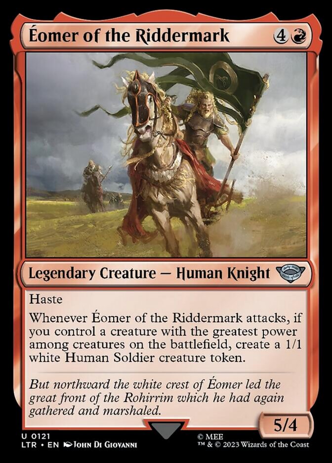 Eomer of the Riddermark [The Lord of the Rings: Tales of Middle-Earth] Magic: The Gathering