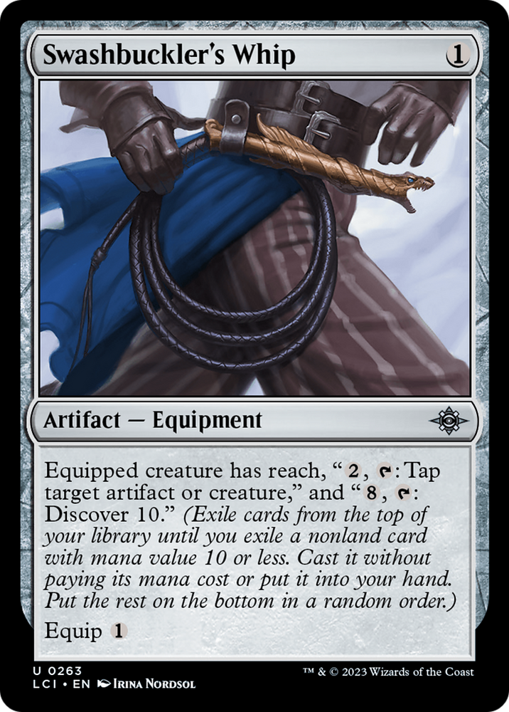 Swashbuckler's Whip [The Lost Caverns of Ixalan] Magic: The Gathering