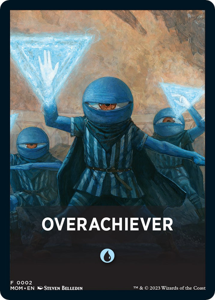 Overachiever Theme Card [March of the Machine Tokens] Magic: The Gathering