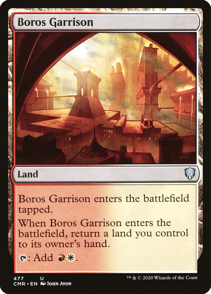 Boros Garrison [Commander Legends] Magic: The Gathering