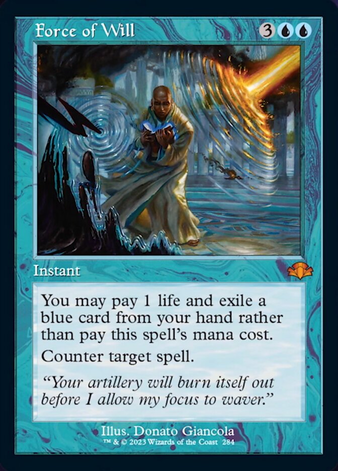Force of Will (Retro) [Dominaria Remastered] Magic: The Gathering