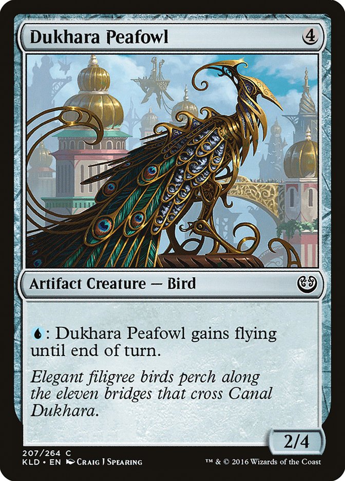 Dukhara Peafowl [Kaladesh] Magic: The Gathering
