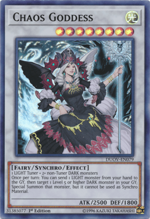 Chaos Goddess [DUOV-EN079] Ultra Rare - Yugioh Cards For Your TCG Needs!