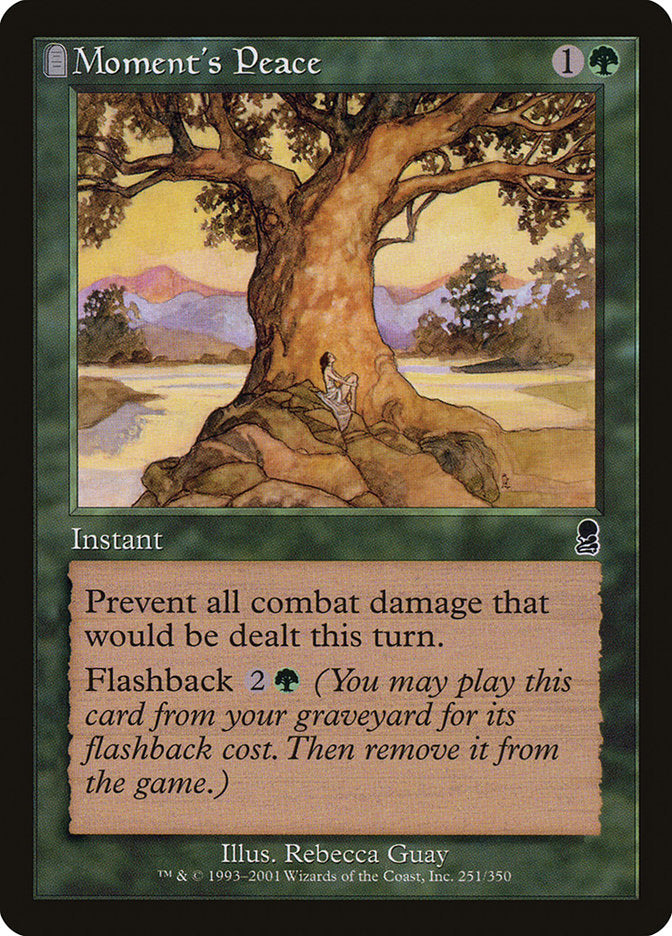 Moment's Peace [Odyssey] Magic: The Gathering