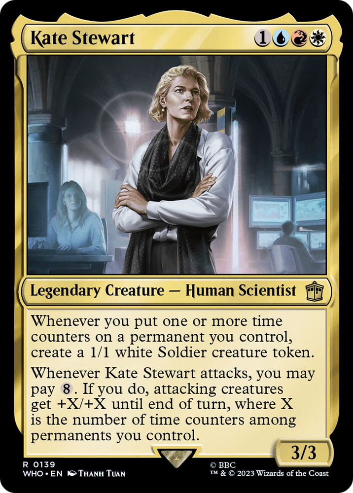 Kate Stewart [Doctor Who] Magic: The Gathering