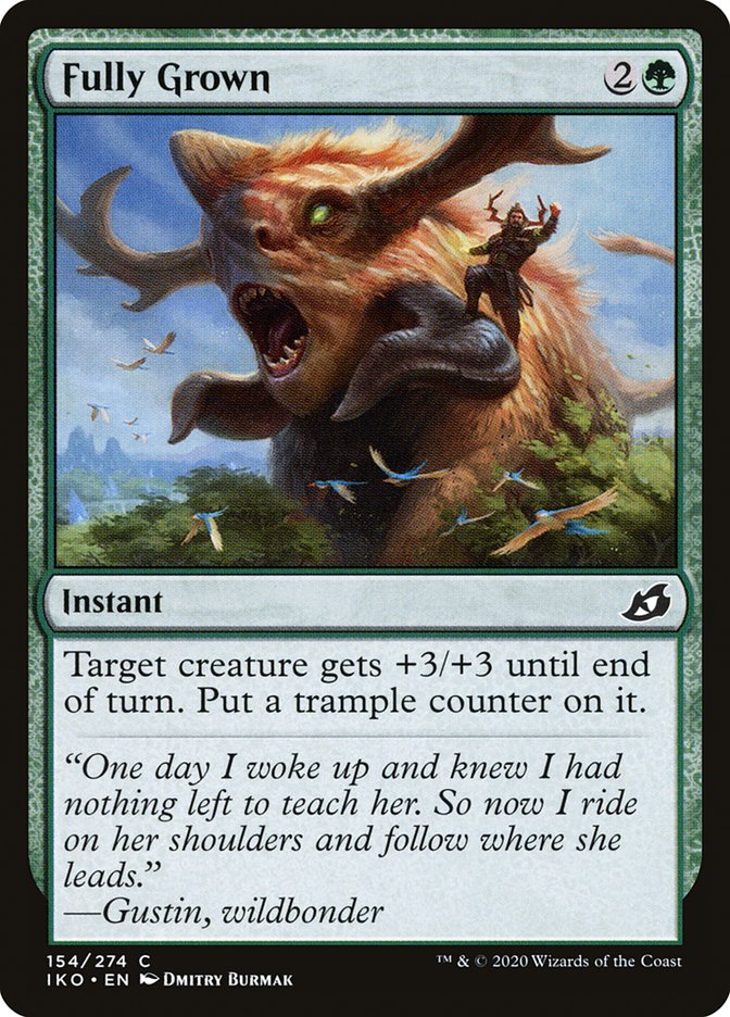 Fully Grown [Ikoria: Lair of Behemoths] Magic: The Gathering