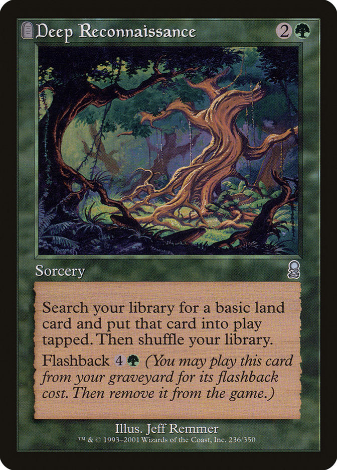 Deep Reconnaissance [Odyssey] Magic: The Gathering