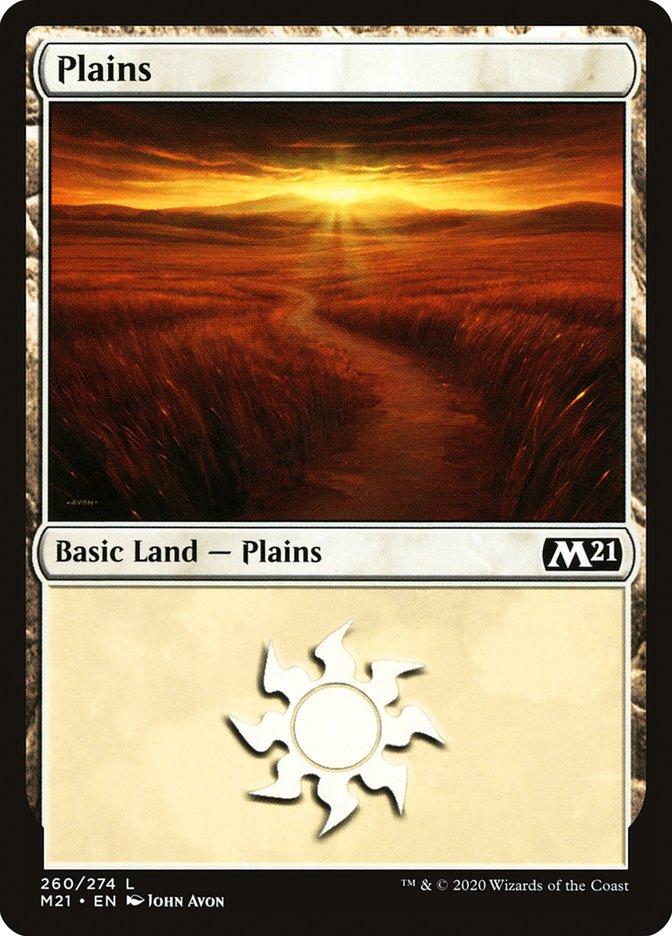 Plains (260) [Core Set 2021] Magic: The Gathering