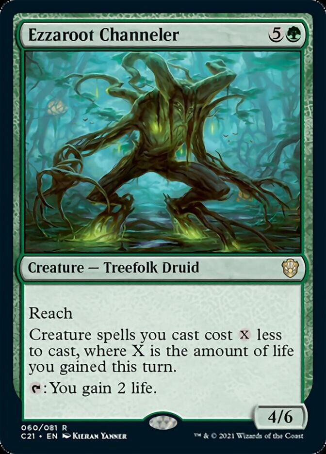 Ezzaroot Channeler [Commander 2021] Magic: The Gathering