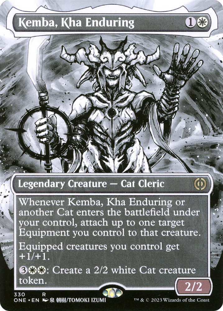 Kemba, Kha Enduring (Borderless Manga) [Phyrexia: All Will Be One] Magic: The Gathering