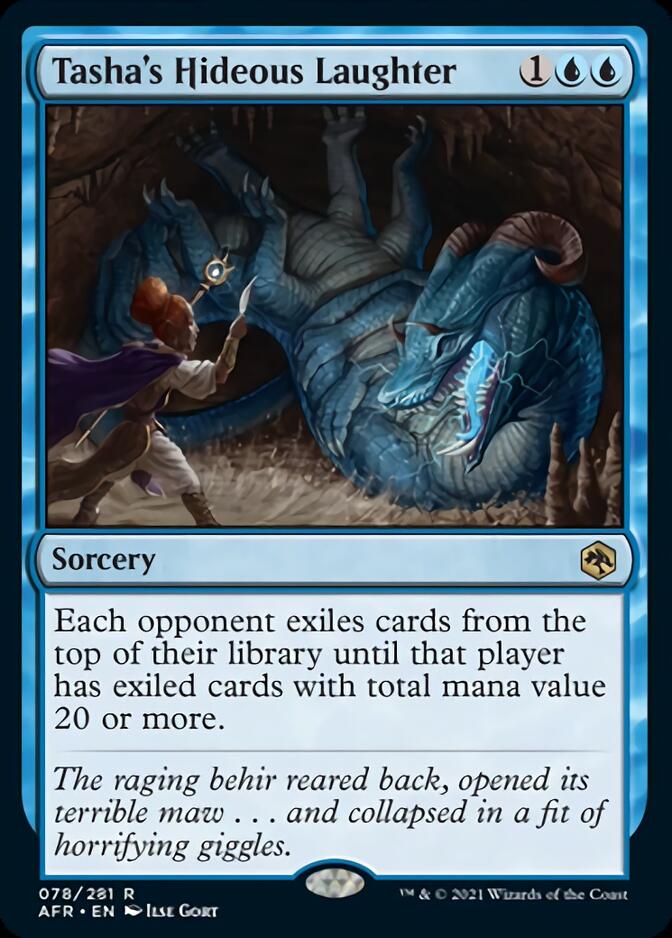 Tasha's Hideous Laughter [Dungeons & Dragons: Adventures in the Forgotten Realms] Magic: The Gathering