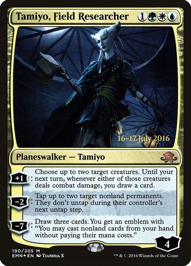 Tamiyo, Field Researcher [Eldritch Moon Prerelease Promos] Magic: The Gathering