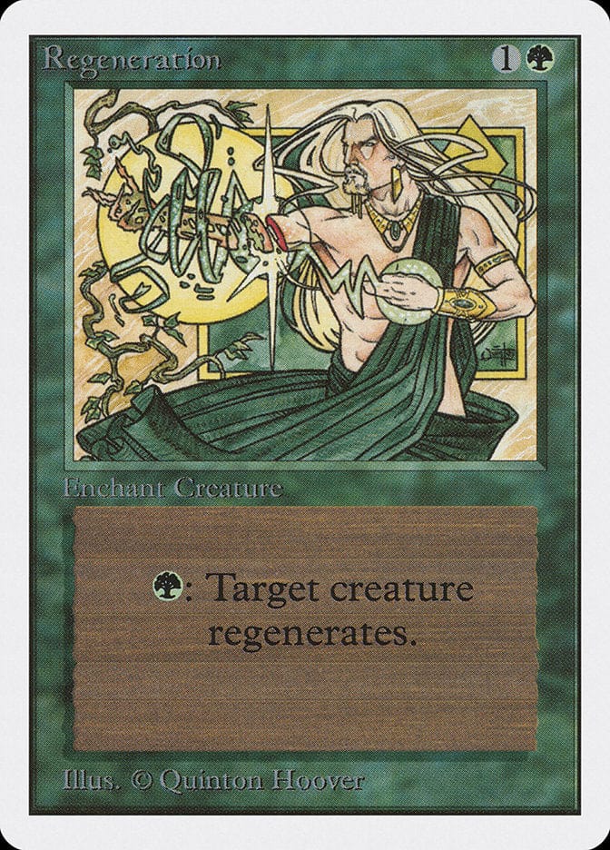 Regeneration [Unlimited Edition] Magic: The Gathering
