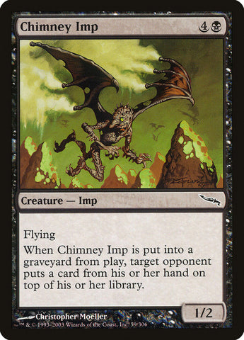 Chimney Imp [Mirrodin] Magic: The Gathering