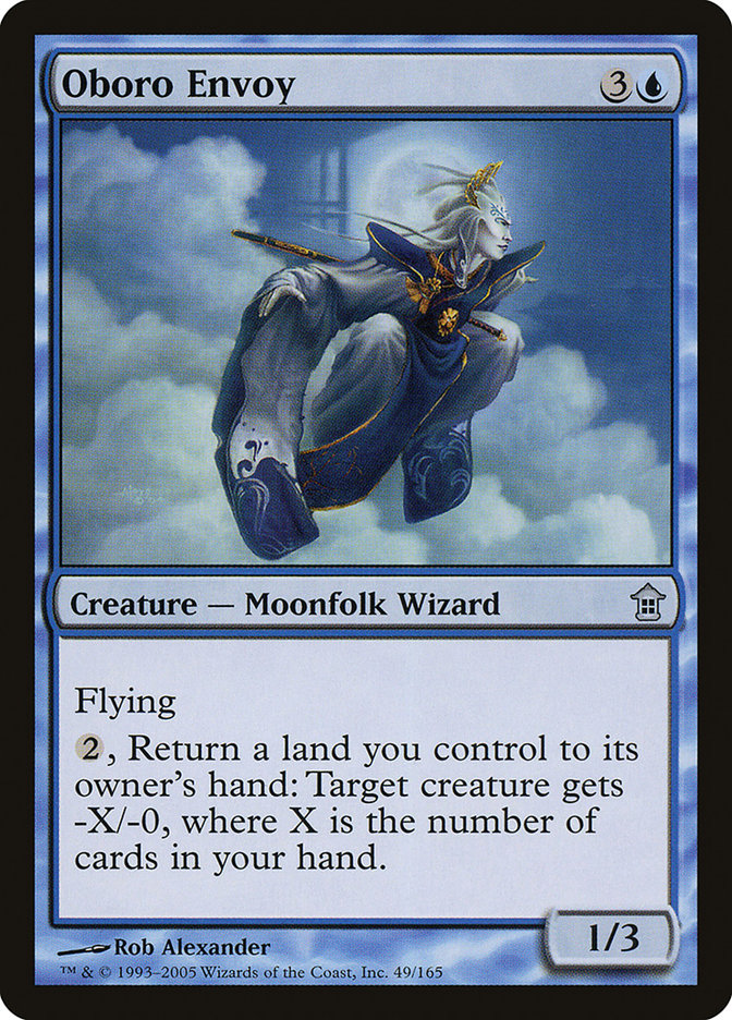 Oboro Envoy [Saviors of Kamigawa] Magic: The Gathering
