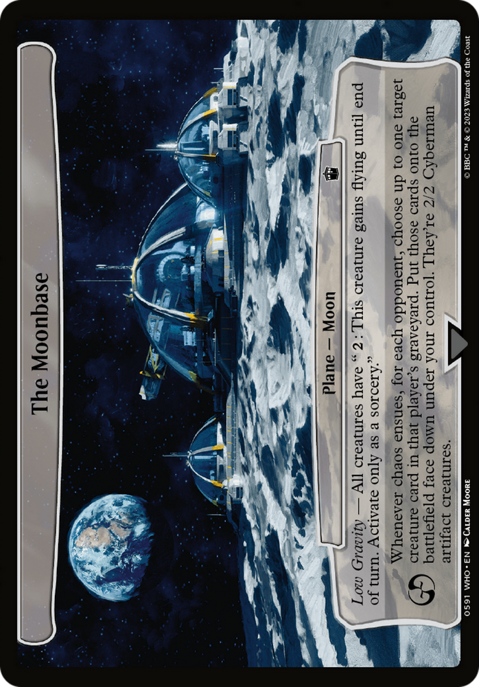 The Moonbase [Doctor Who] Magic: The Gathering