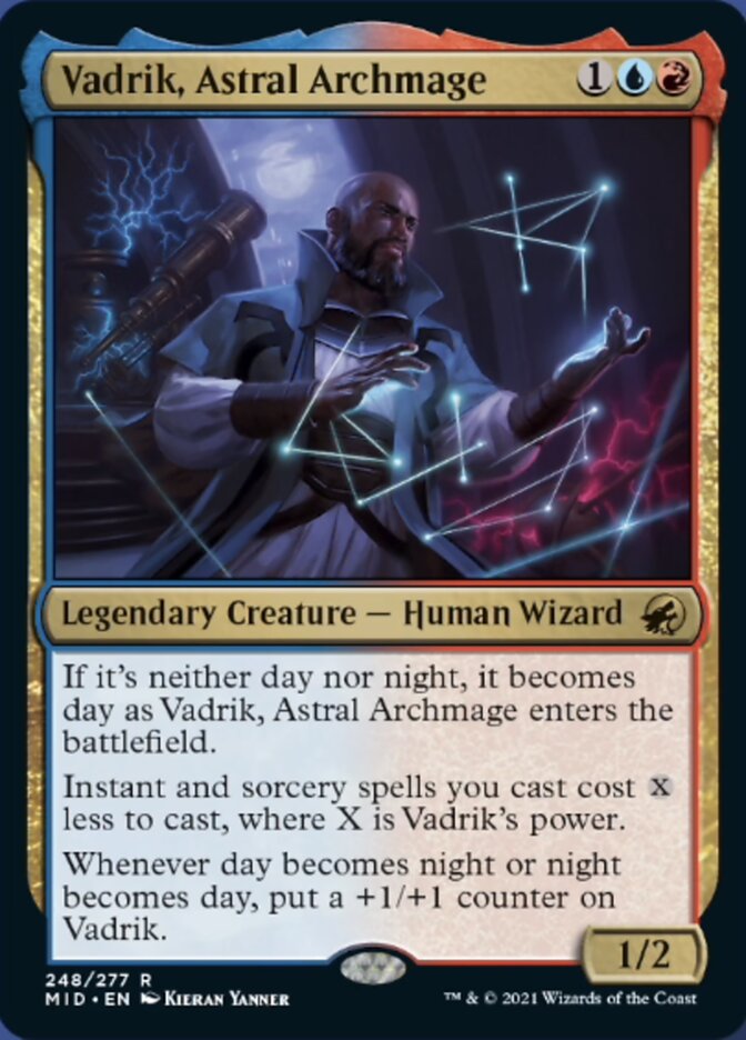 Vadrik, Astral Archmage [Innistrad: Midnight Hunt] Magic: The Gathering