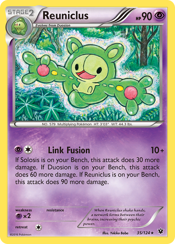 Reuniclus (35/124) [XY: Fates Collide] Pokémon