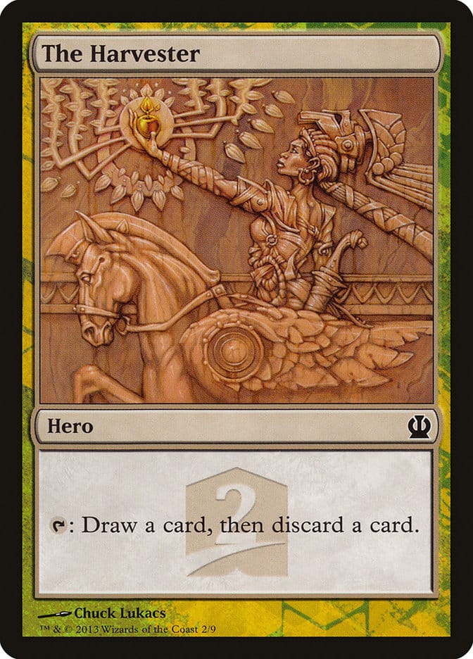 The Harvester [Theros Hero's Path] Magic: The Gathering