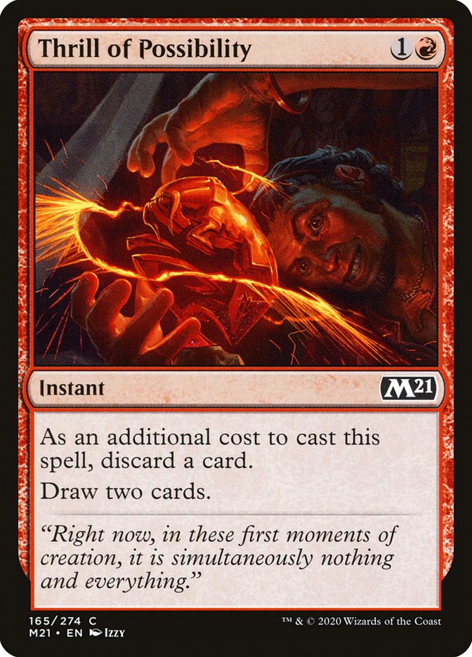 Thrill of Possibility [Core Set 2021] Magic: The Gathering