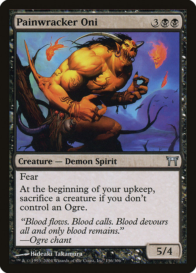 Painwracker Oni [Champions of Kamigawa] Magic: The Gathering