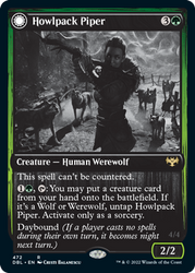 Howlpack Piper // Wildsong Howler [Innistrad: Double Feature] Magic: The Gathering