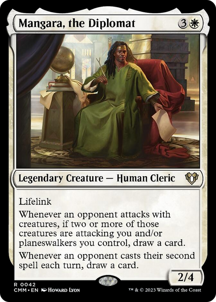 Mangara, the Diplomat [Commander Masters] Magic: The Gathering