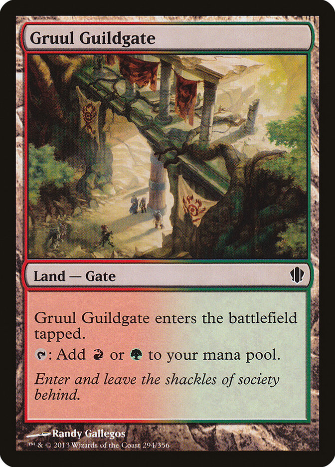 Gruul Guildgate [Commander 2013] Magic: The Gathering