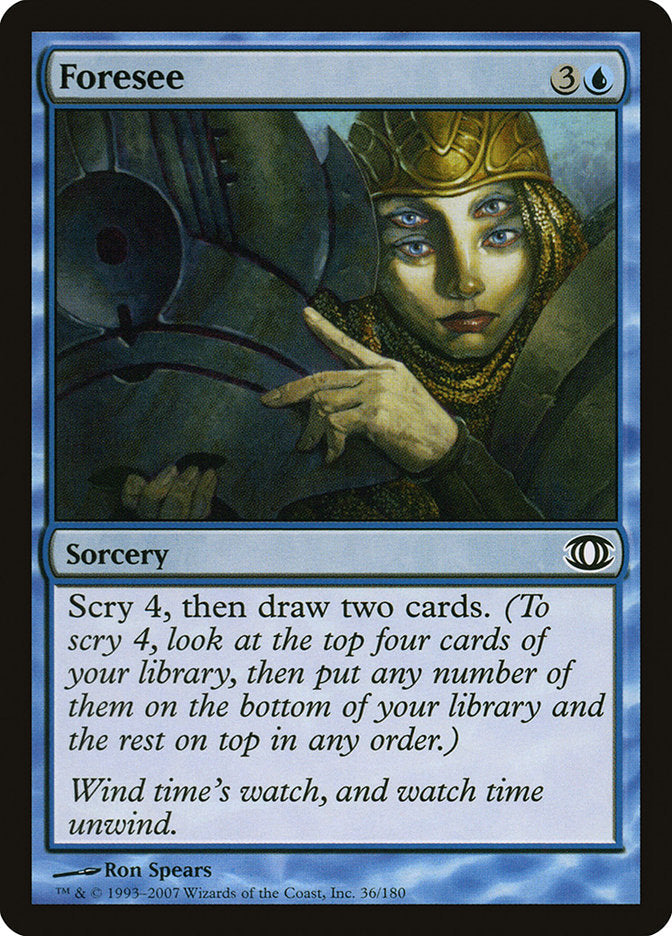 Foresee [Future Sight] Magic: The Gathering