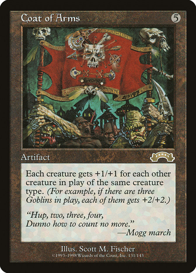 Coat of Arms [Exodus] Magic: The Gathering