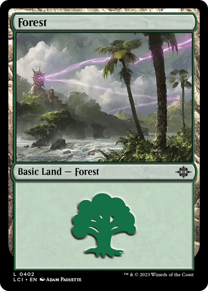 Forest (0402) [The Lost Caverns of Ixalan] Magic: The Gathering