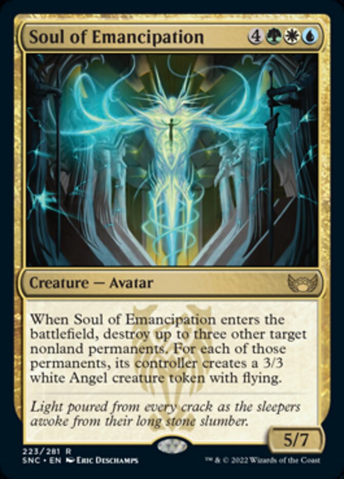 Soul of Emancipation [Streets of New Capenna] Magic: The Gathering