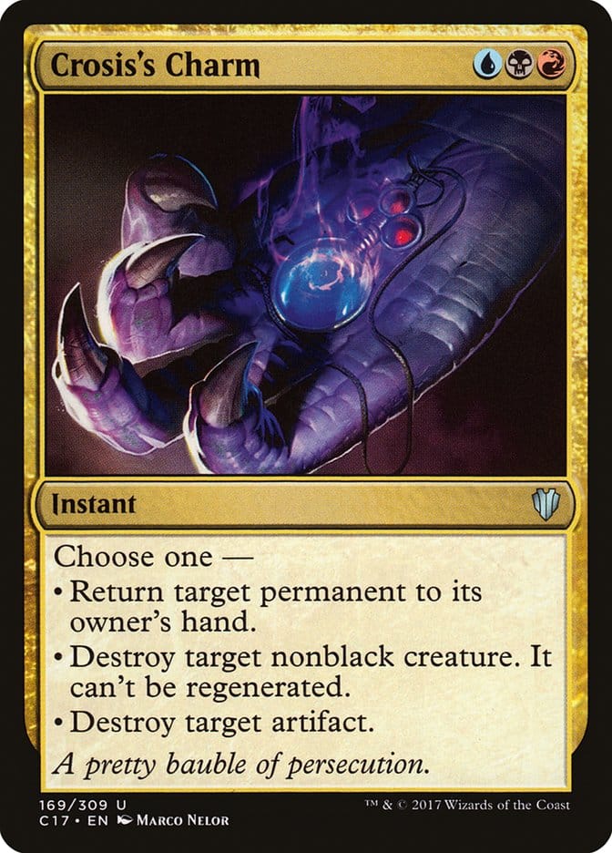 Crosis's Charm [Commander 2017] Magic: The Gathering