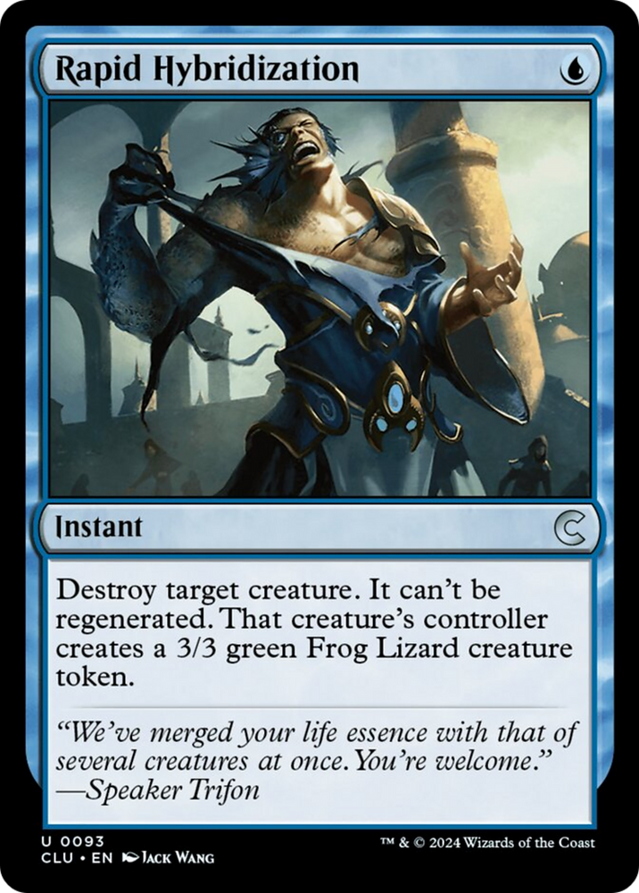 Rapid Hybridization [Ravnica: Clue Edition] Magic: The Gathering