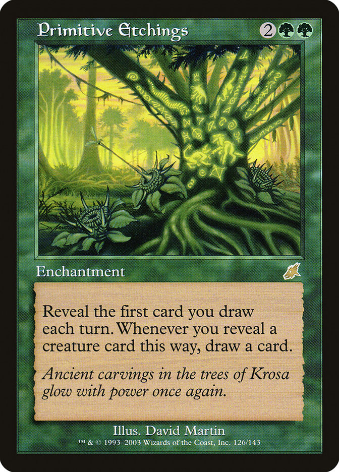Primitive Etchings [Scourge] Magic: The Gathering