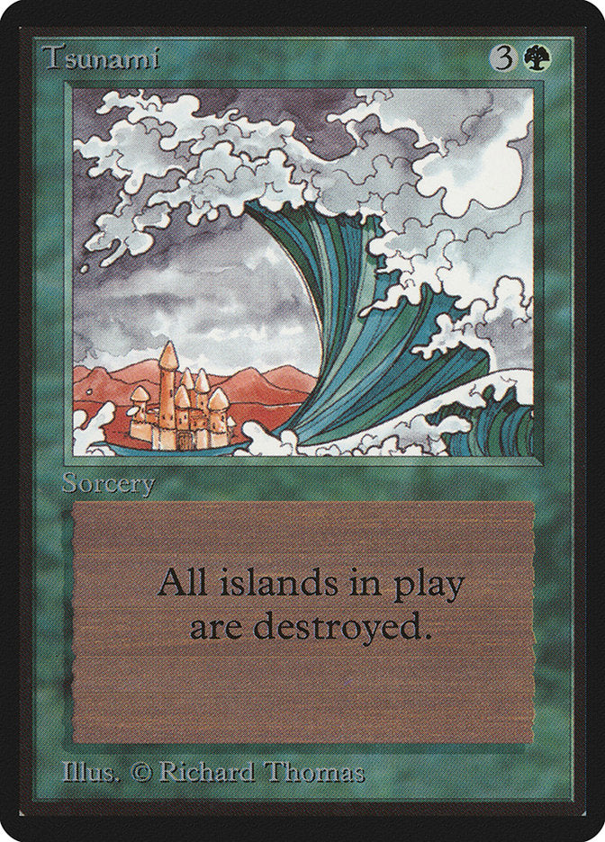 Tsunami [Beta Edition] Magic: The Gathering