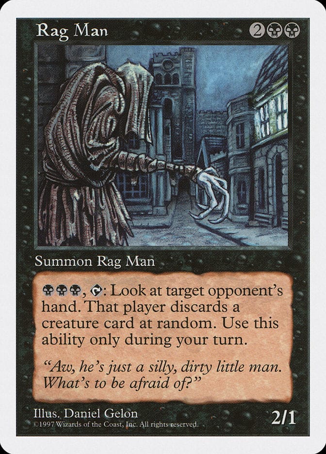Rag Man [Fifth Edition] Magic: The Gathering