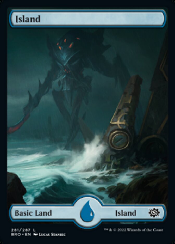 Island (281) [The Brothers' War] Magic: The Gathering