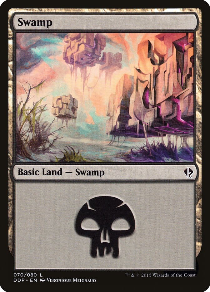 Swamp (70) [Duel Decks: Zendikar vs. Eldrazi] Magic: The Gathering