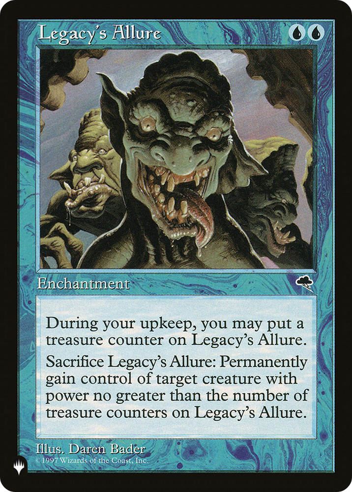 Legacy's Allure [The List] Magic: The Gathering