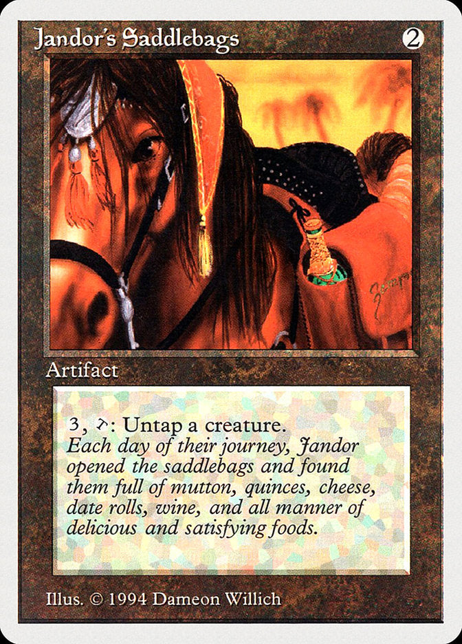 Jandor's Saddlebags [Summer Magic / Edgar] Magic: The Gathering