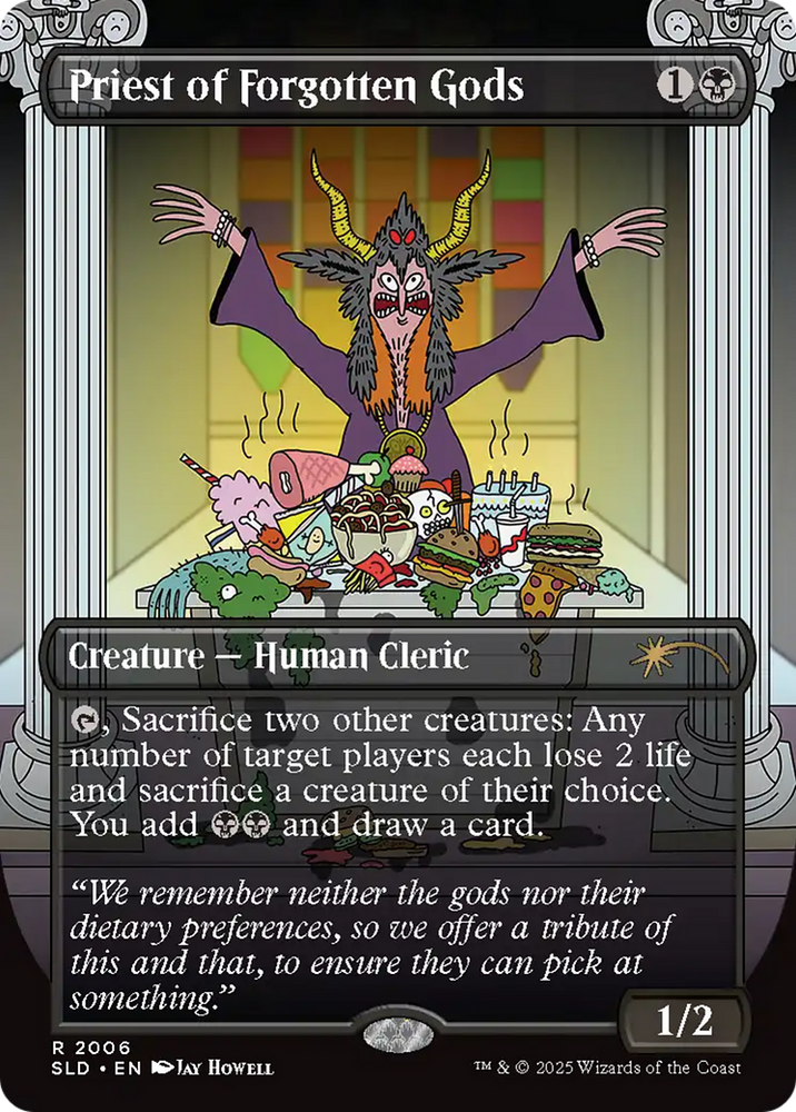 Priest of Forgotten Gods (Rainbow Foil) [Secret Lair Drop Series] Magic: The Gathering
