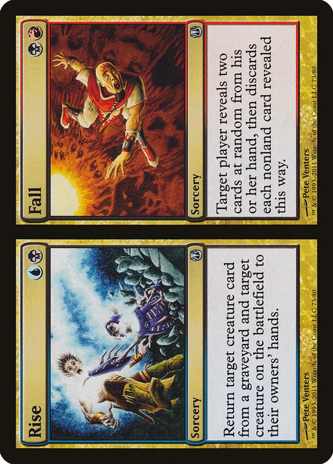 Rise // Fall [Duel Decks: Ajani vs. Nicol Bolas] Magic: The Gathering