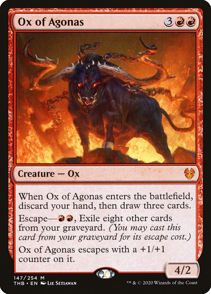 Ox of Agonas [Theros Beyond Death] Magic: The Gathering