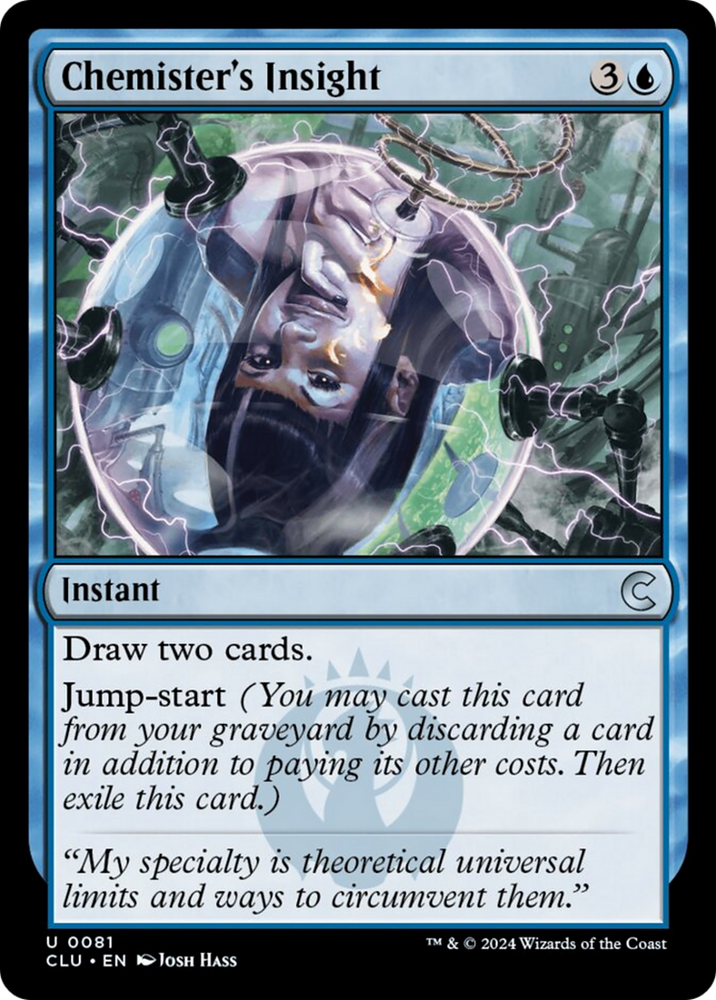 Chemister's Insight [Ravnica: Clue Edition] Magic: The Gathering