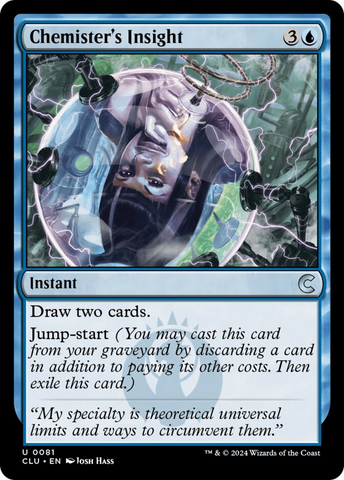 Chemister's Insight [Ravnica: Clue Edition] Magic: The Gathering