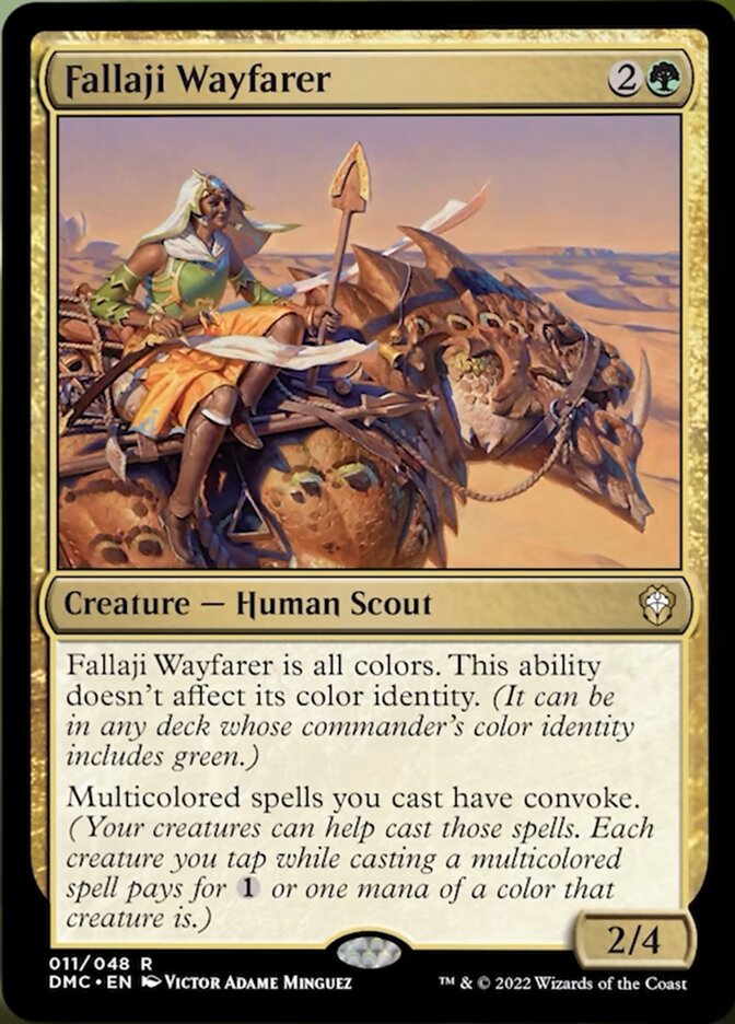 Fallaji Wayfarer [Dominaria United Commander] Magic: The Gathering